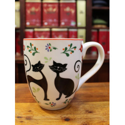Mug Maxi Happy Cats - Compagnie Anglaise des Thés