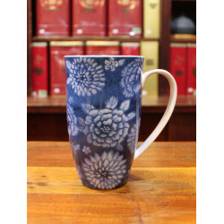 Grand Mug Blue Flowers - Compagnie Anglaise des Thés