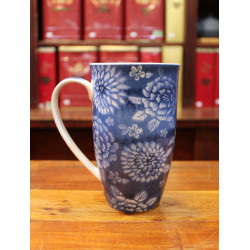Grand Mug Blue Flowers - Compagnie Anglaise des Thés
