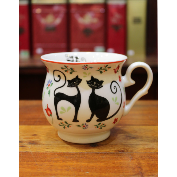 Mug Retro Happy Cats - Compagnie Anglaise des Thés