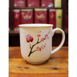 Mug Fleur de Cerisier en porcelaine - Compagnie Anglaise des Thés
