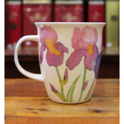 Mug Dunoon Fleurs bleues - Compagnie Anglaise des Thés