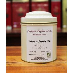 Thé Vert JASMIN BIO en boîte - Compagnie Anglaise des Thés