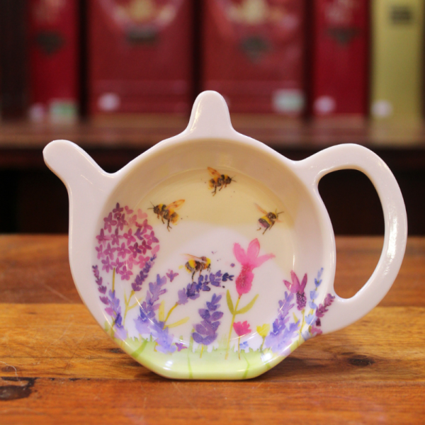 Soucoupe repose sachet Abeilles et lavande  - Compagnie Anglaise des Thés