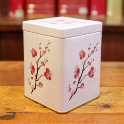 Boîte blanche Fleurs de Cerisier - Compagnie Anglaise des Thés