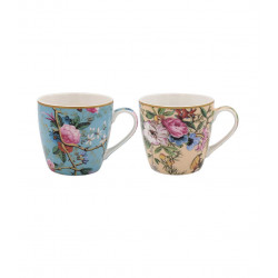 Coffret mugs fleurs - Compagnie Anglaise des Thés