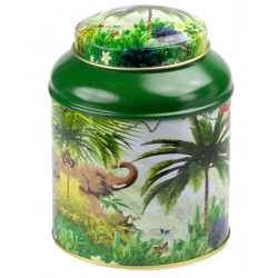 Boîte cylindrique Jungle - Compagnie Anglaise des Thés