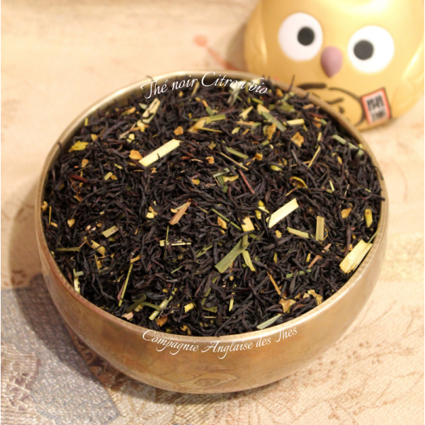 Thé noir CITRON Bio Thé noir CITRON Bio