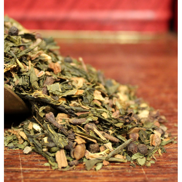 Thé Masala chai (Épices indiennes) - Thé vert CHAI SENCHA - Compagnie Anglaise des Thés
