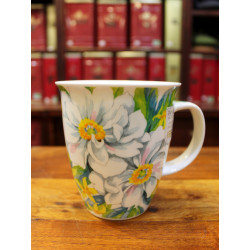 Mug Dunoon Anémones blanches - Compagnie Anglaise des Thés